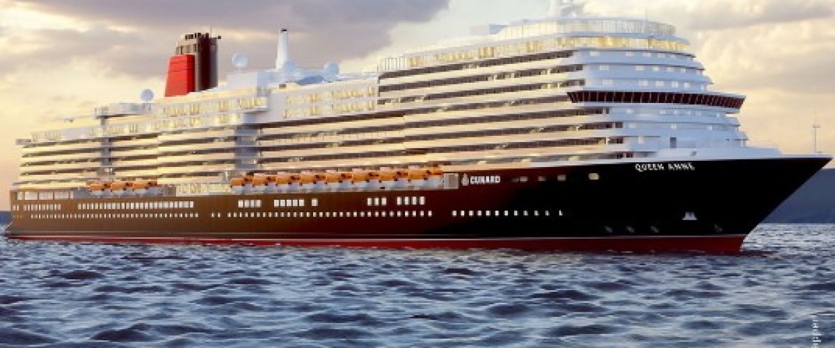 Cunard accueille officiellement son nouveau navire, le Queen Anne