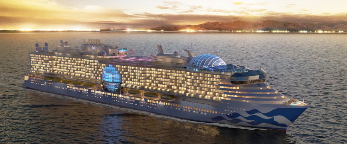 Princess Cruises nomme son nouveau navire : 