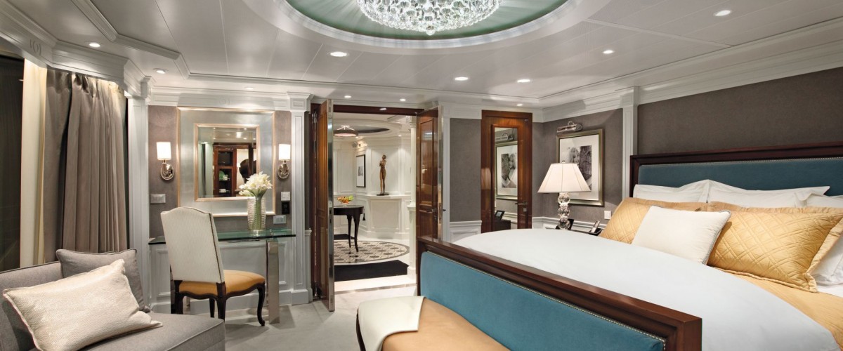 La Owner's Suite d'Océania Cruises meublée par Ralph Lauren Home