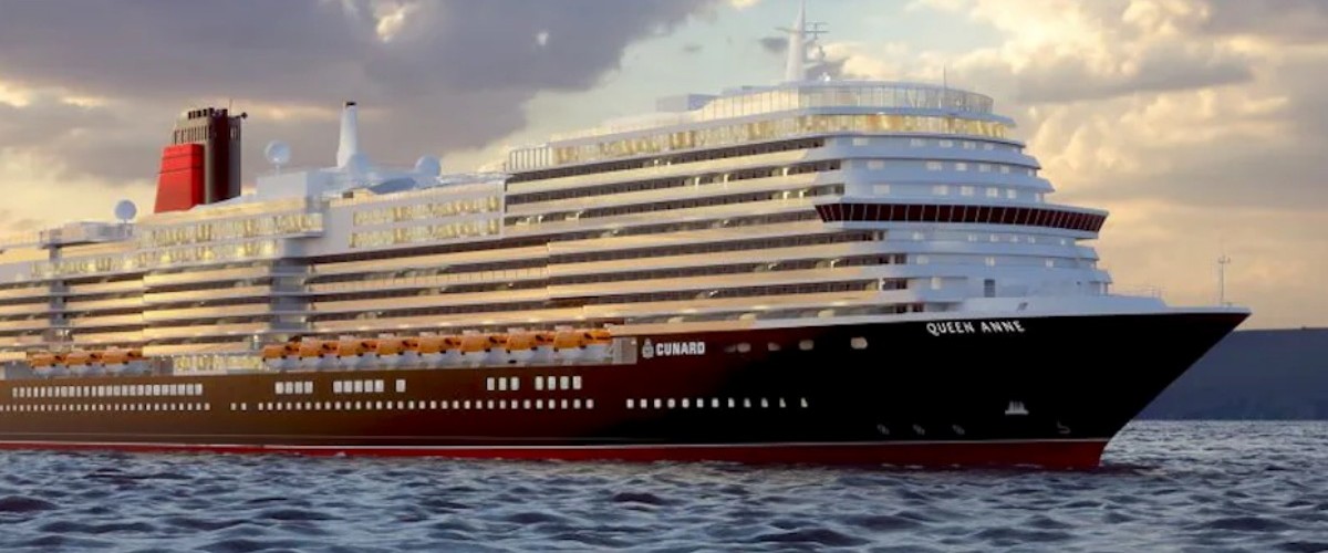 Cunard : le Queen Anne inaugure son tour du monde historique